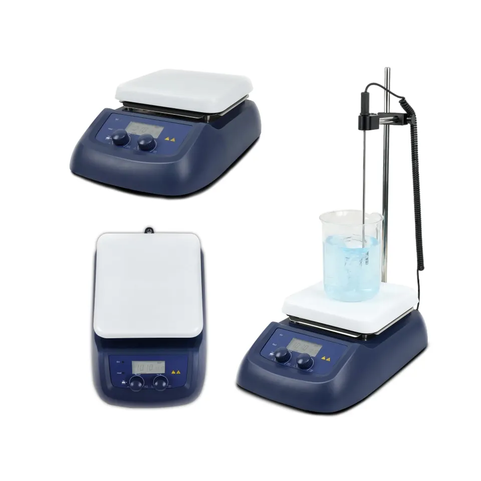 Picture 6: MS7-H380-E Lab Hotplate Magnetic Stirrer with PT1000 Sensor, Overheat Protection & Ceramic Coating, 380℃ Heating Plate Stirrer
