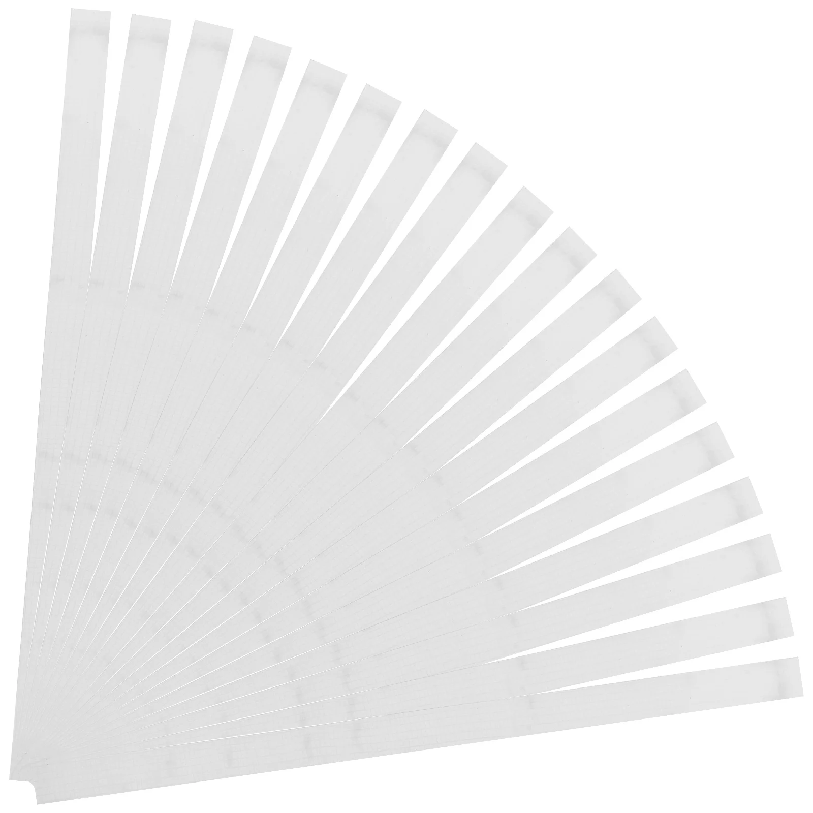 30Pcs Book Binding Glue Spines Strong Plastic Adhesive Strips with Mesh Support for Fast and Secure Document Binding