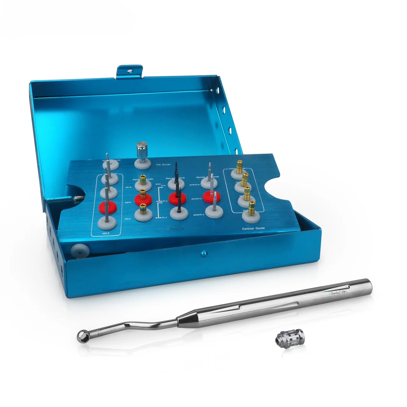 High Quaity Dental Implant Screw Removal Kit Broken Cover Screw Extractor Surgical Remover Instruments