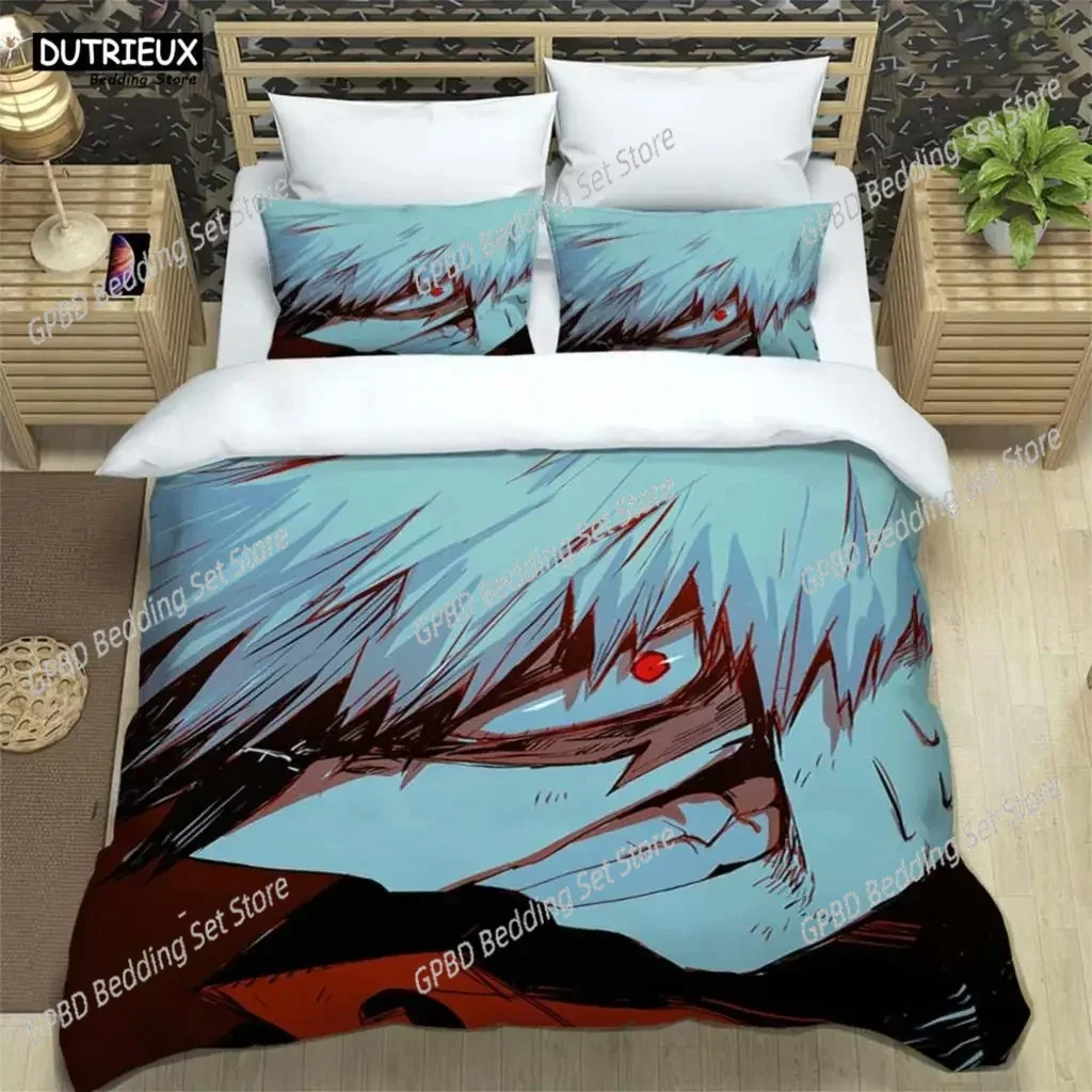 

HD Anime Mein Hero Science Cartoon 3D Printed Bedding Queen Bedding Set Customized King Size Bedding Set Soft And Comfortable