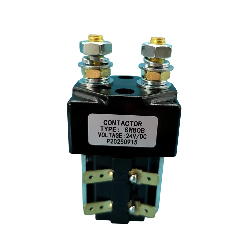 

Контакторное реле Albright 24 В постоянного тока SW80, замена для вилочных погрузчиков для гольф-каров, штабелеров, поддонов, автомобильных электросистем