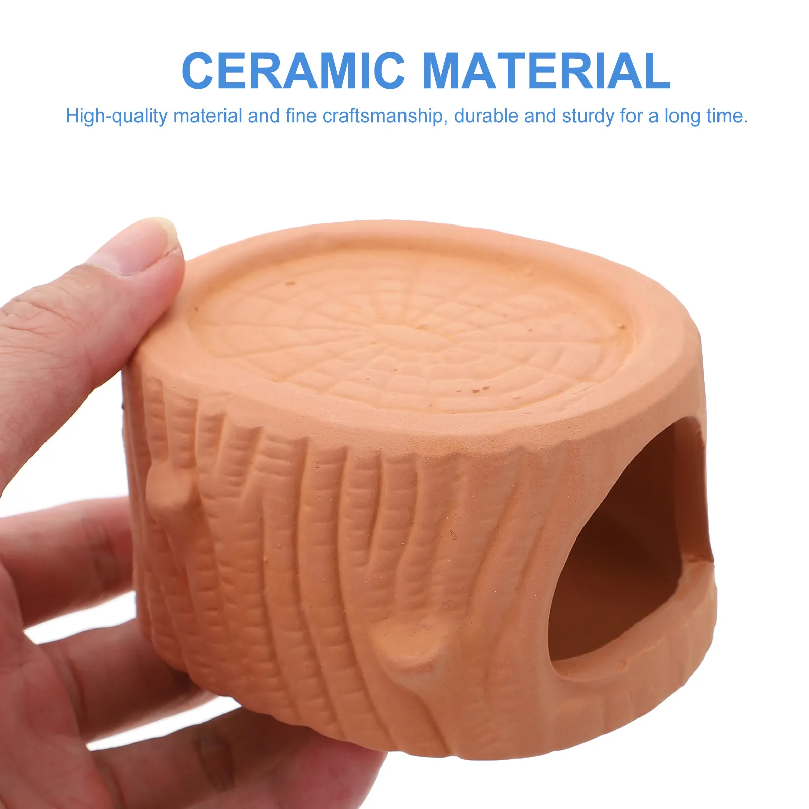 

2Pcs Home Aquarium Decoration Simulation Stone Cave Fish Tank Landscaping Vivid Adornment Durable Craftsmanship