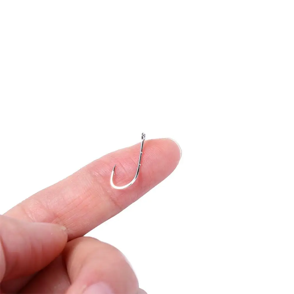 

Fly Fishing Hook Sharp Anti-rust Long Handle Long Shank Fishing Hook Offset Narrow Bait Hook High Carbon Steel Barbed Fishhook