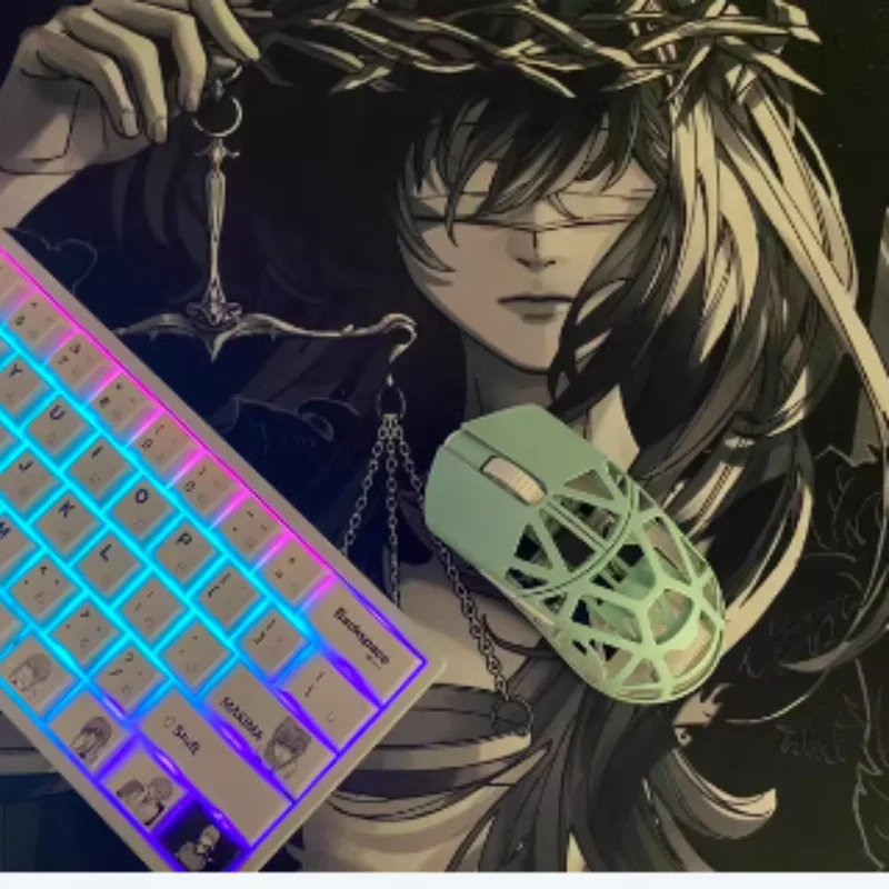 Imagem -06 - Wanling Besta x Max Mouse 8k Modo Duplo Paw3395 Wlmouse Liga de Magnésio Luz Oco Acessórios do Jogador do pc