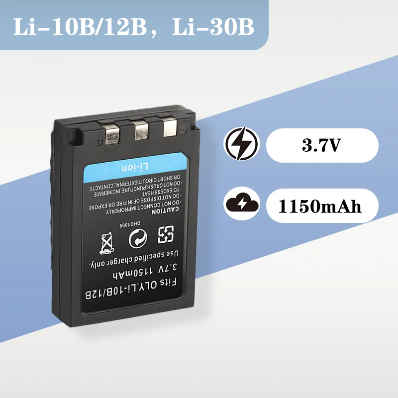 بطارية احتياطية أوليمبوس U400 LI-10B 1150mAh – 3.7V Li-ion لـ U410 U500 LI-12B Li-30B #1
