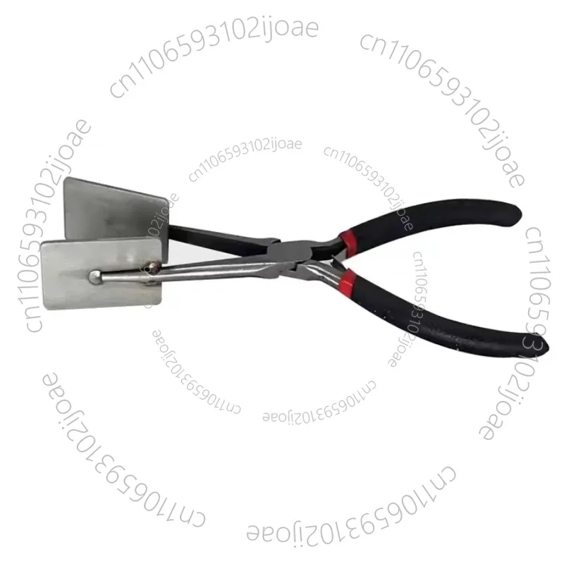 Leaf Vein Pliers for Glass Blowing, Specialty Serrated Jaw Pliers for Lampwork Bead Making and Glass Art Craft