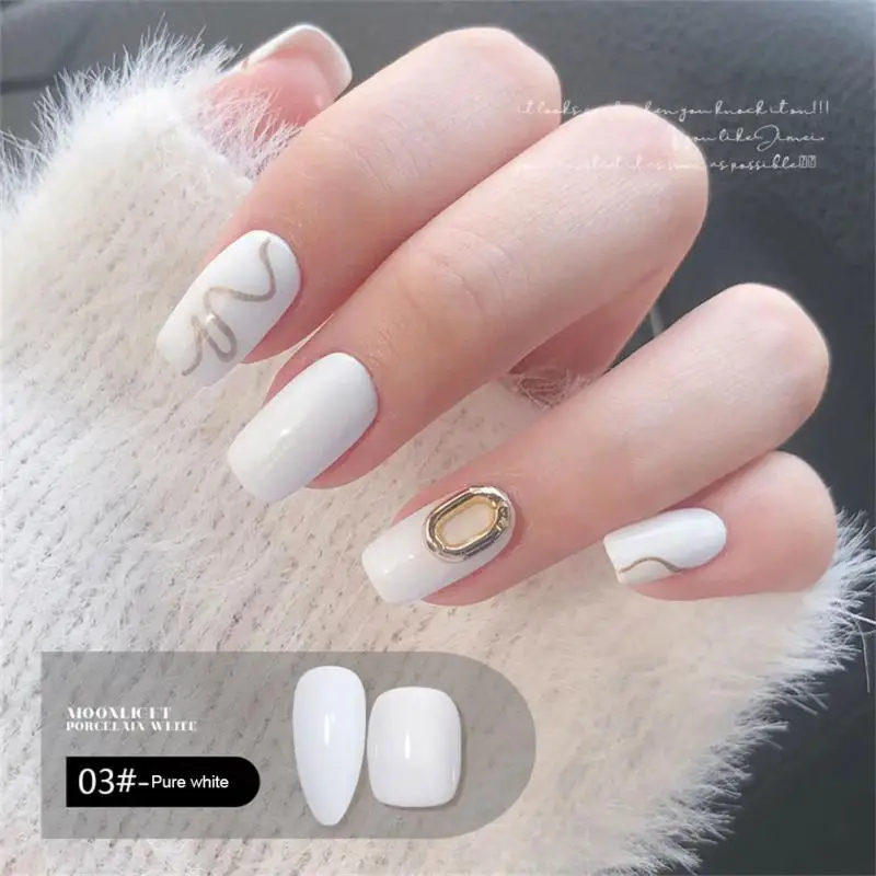 Smalto per unghie 15ML vernici semipermanenti per impregnare lo smalto Gel UV LED Gel Design Base opaca Top Coat Nail Art TSLM1