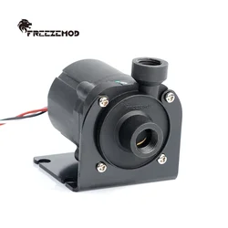 FREEZEMOD computer water cooling brushless DC water pump with speed line damping ceramic shaft core. PU-SC600