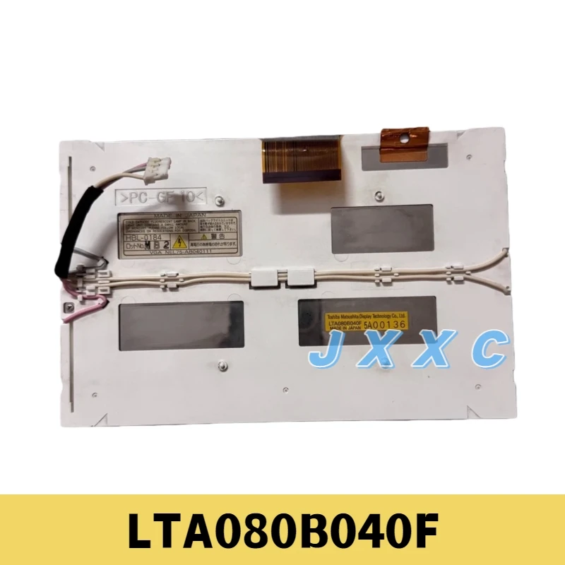 

8-дюймовый LTA080B040F LTA080B451F LTA080B450F подходит для центрального управления мультимедийным навигационным аудио ЖК-дисплеем