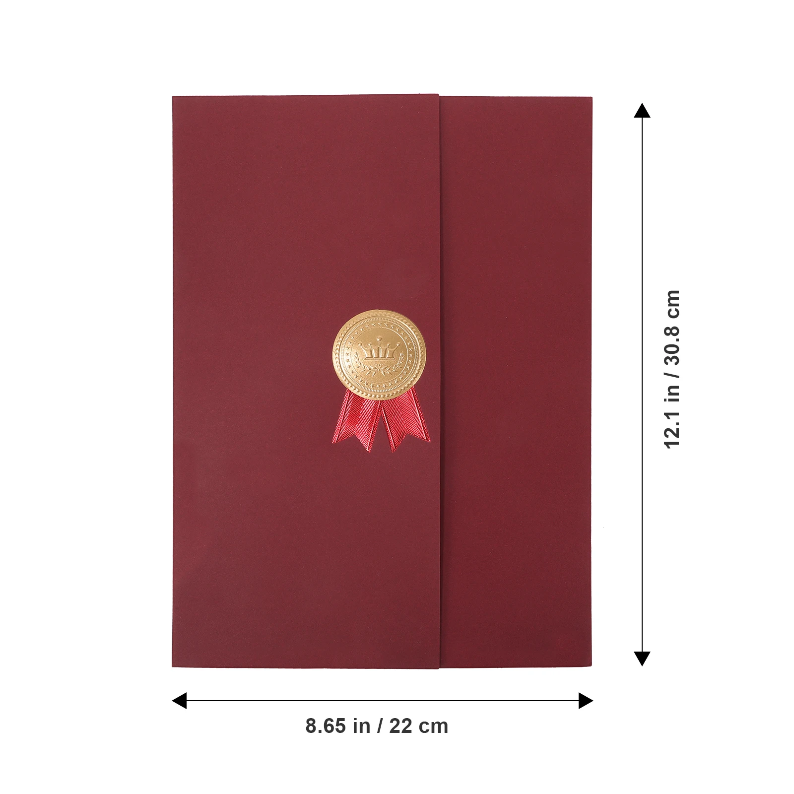 

3pcs Certificate Cover Diploma Holders Paper Document Covers Protective Case Envelope Storage Office Home Decor Folder