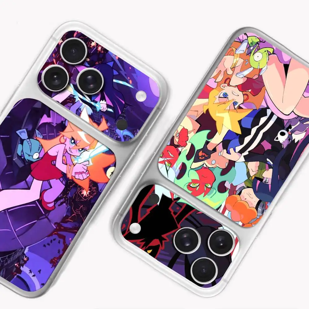 

Panty Stocking G-Garterbelt Back & Camera Skin Wrap Protector Sticker for iPhone 17 Pro 17 Pro Max (Not a Case)