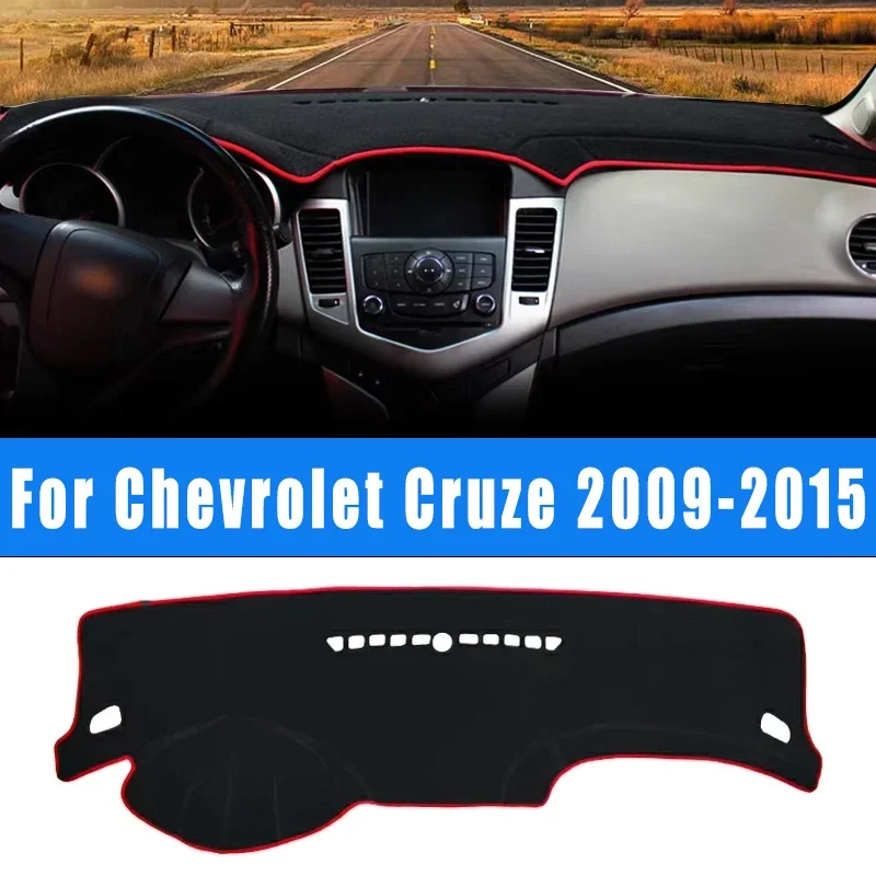 

Car Dashboard Mat Sun Shade Instrument Desk Non-slip Cover Accessories For Chevrolet Cruze 2009-2015 2010 2013 2012 2014 2011