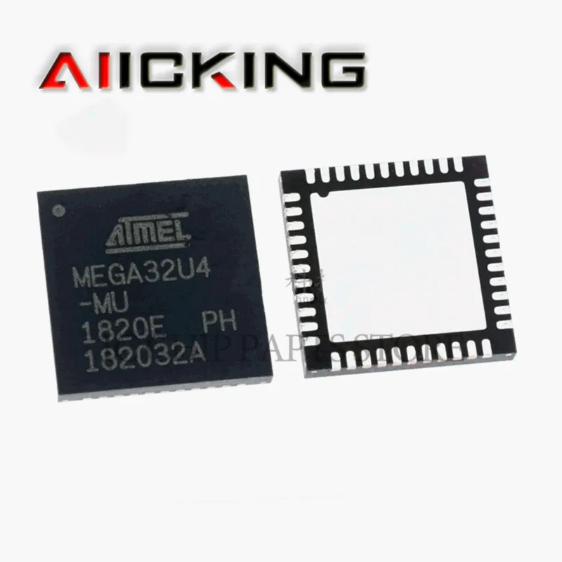 

ATMEGA32U4-MU 5pcs QFN-44 ATMEGA32U4 8-bi -MCU AVR USB 32K FLASH INDUSTRIAL IC Chip Original New Product In Stock