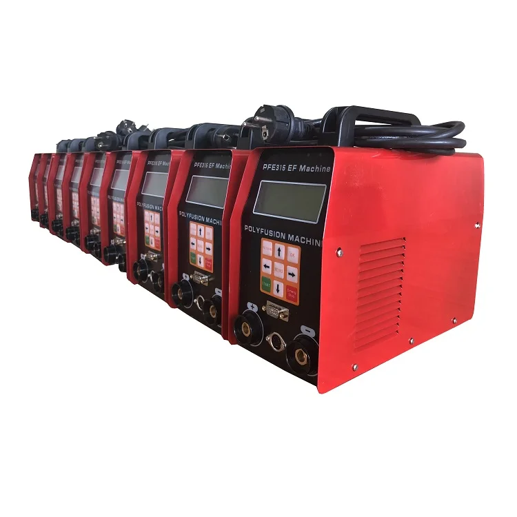 HDPE PFE315 Automatic Electro Fusion Welding Machine For Electrofusion Fittings Welding Equipment