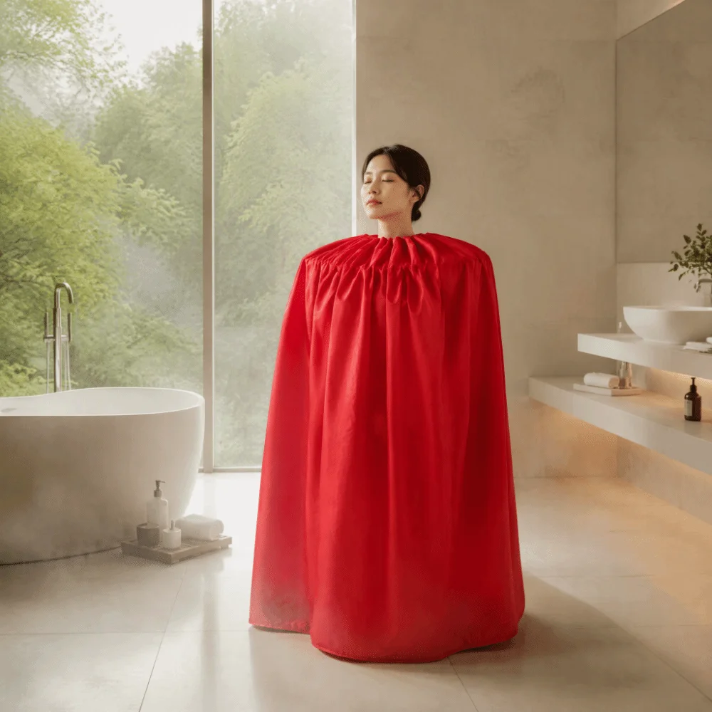 Full Body Sauna Suit Stand Frame Bracket Frame Fumigation Garment Portable Home Design Whole Body Moxibustion Steam Suit