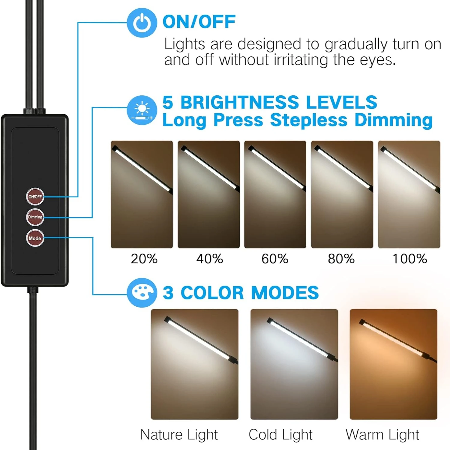 Functional, Stylish, and Modern Adjustable Desk Lamp with Convenient USB Charging Port for Office and Bedroom Use. Unique Touch 