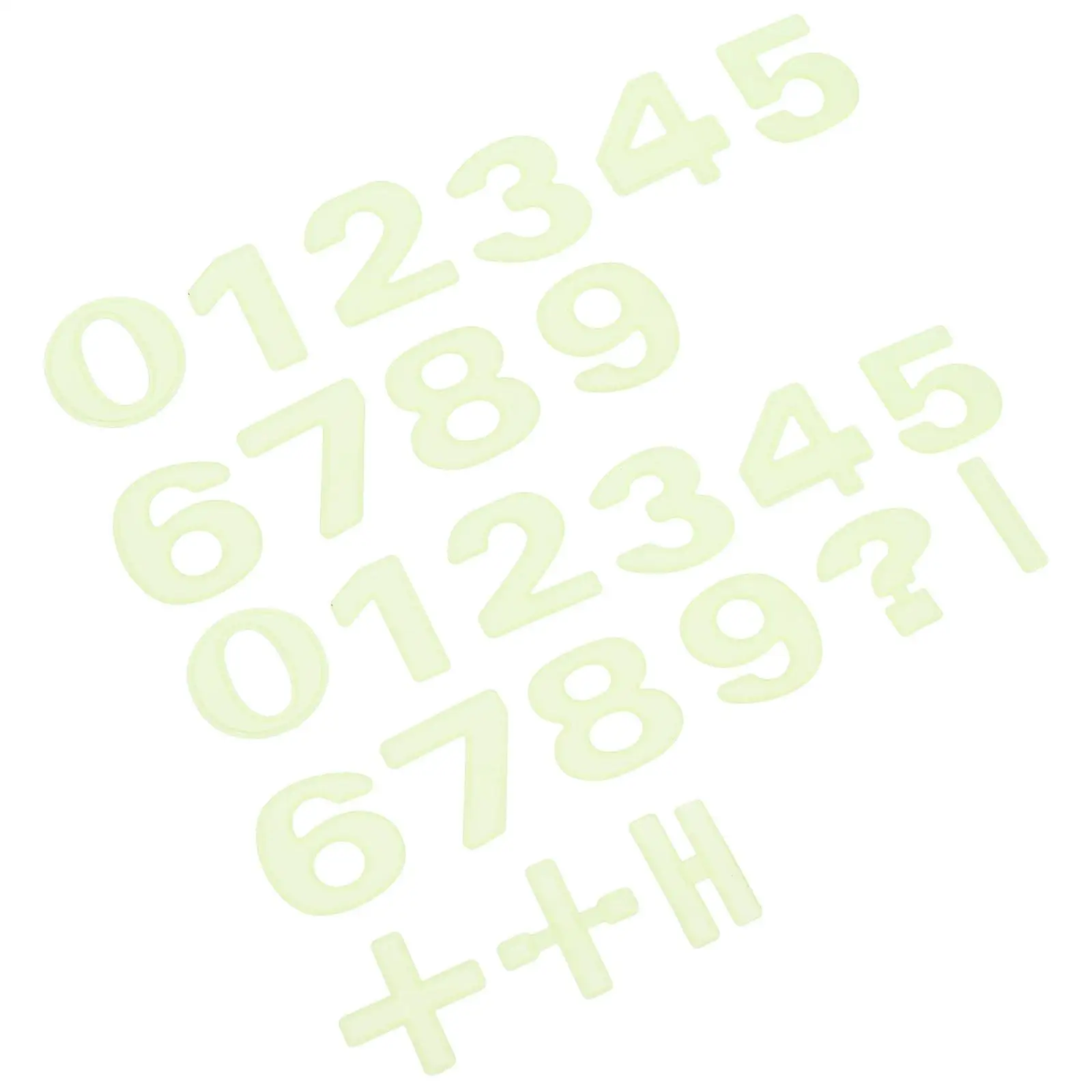 26 шт. цифровые наклейки светящиеся настенные декор детская спальня класс образовательный инструмент креативные светящиеся наклейки