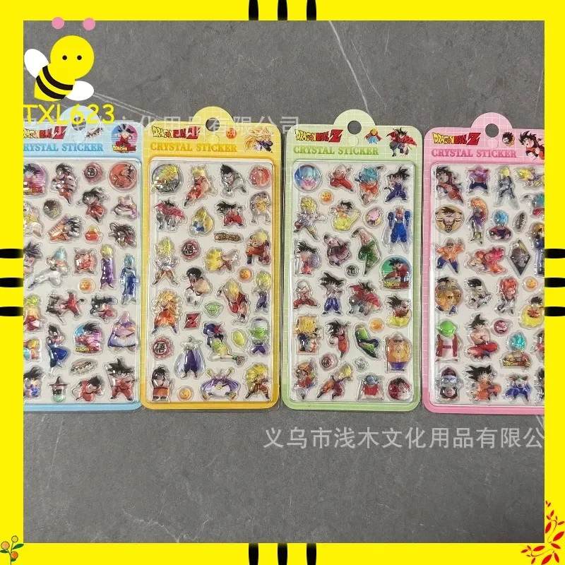 pegatinas-3d-de-dragon-ball-z-40-piezas-dibujos-animados-anime-para-decorar-carcasas-de-telefono-y-cuadernos-set-de-papeleria