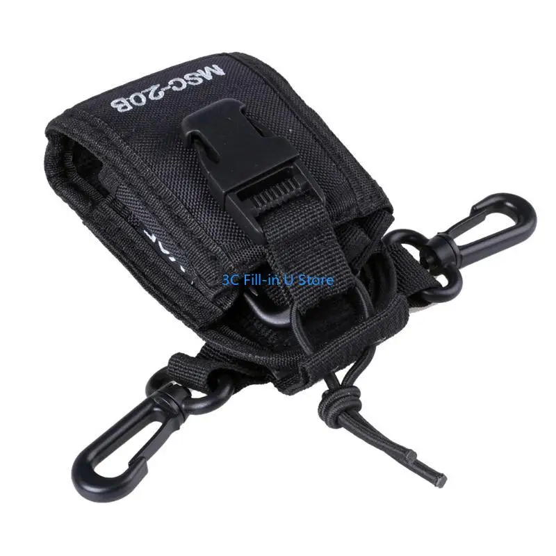 G8ta Two Way Radio Holsters Portabel Nylon Belt Bag Nylon Belt Bag Tas Penyimpanan Interphone