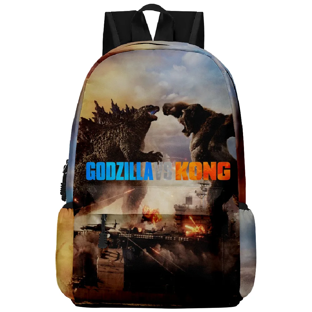 Godzillas VS KingKongs Anime zaino bambini nuovi mostri Action Figures zainetto ragazzi ragazze scuola viaggio spalle borsa regali