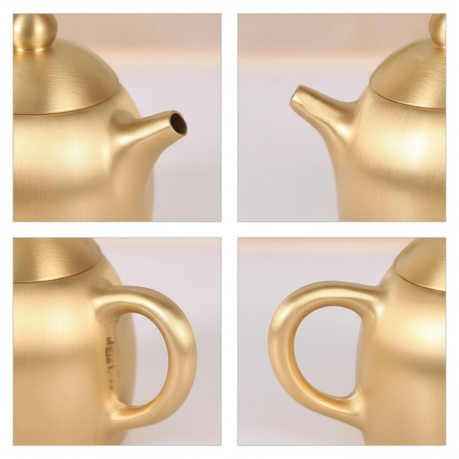 Miniature Teapot Compact Teapot Ornament Paperweight Decorative Collectible for Collectors, Desk, Study