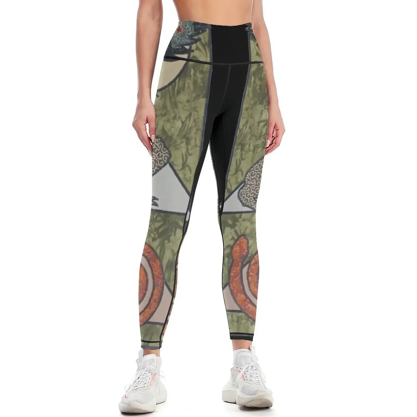 

A Hedge-witches' Tapestry Leggings fitness set gym Fitness woman legging gym legging push up Womens Leggings