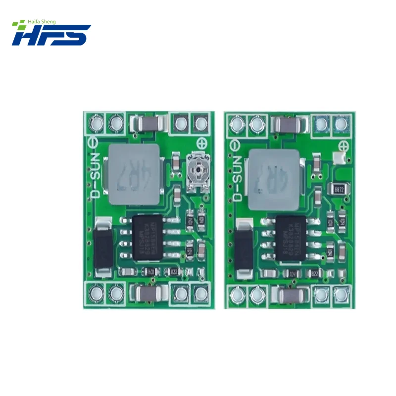 XM1584 modul catu daya Step Down DC-DC, elektronik cerdas ukuran ultra-kecil modul 3A dapat disesuaikan untuk Arduino Kit pemula Diy LM2596S