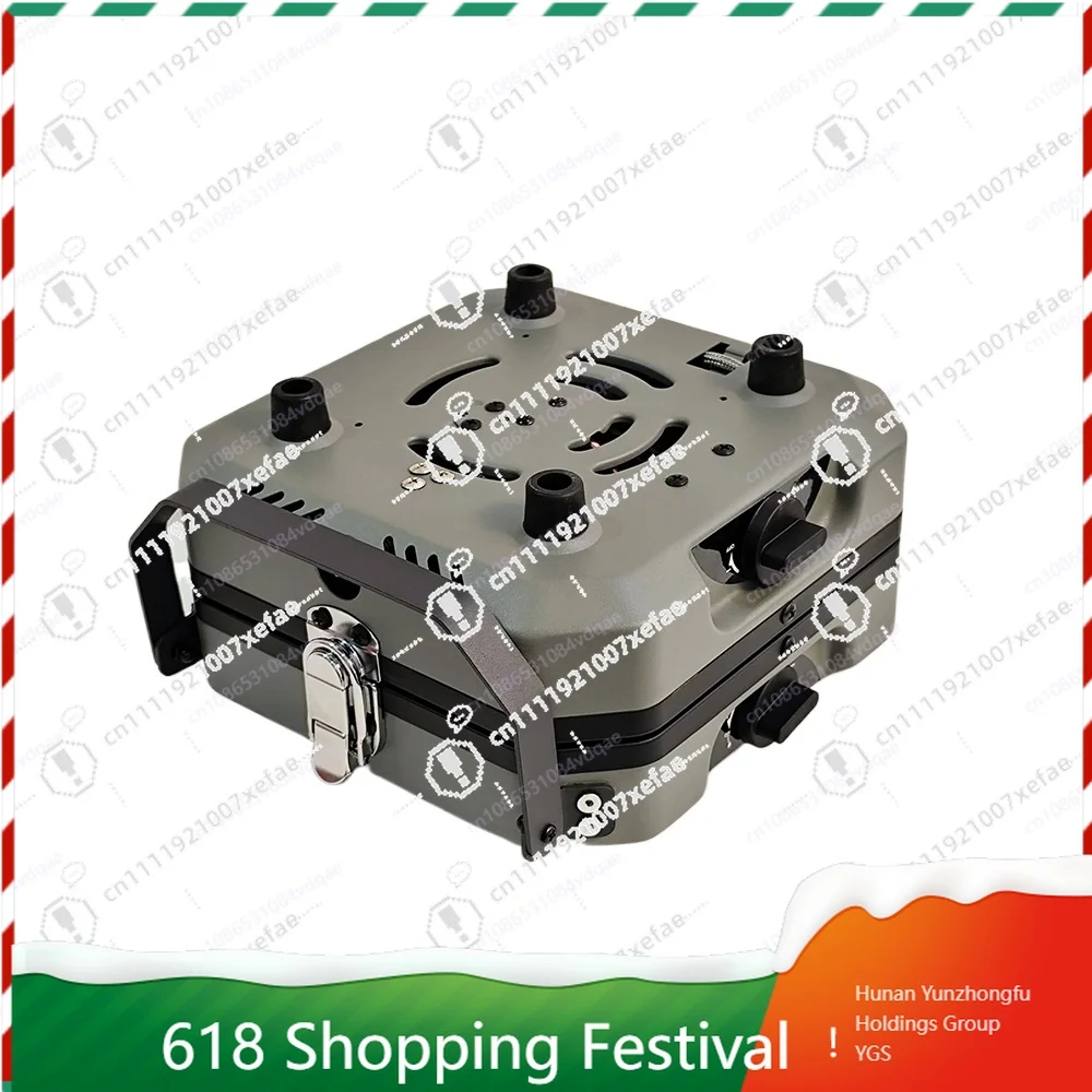 Portable Double Burner Camping Stove, Foldable Cassette Gas Cooktop for Outdoor Picnic Hiking & Campsite Steak Frying