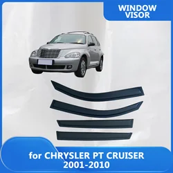 Window Visor for Chrysler PT Cruiser 2001 2002 2003 2004 2005 2006 2007 2008 2009 2010 Door Visor Wind Sun Rain Guards Deflector
