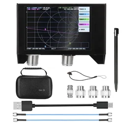 NanoVNA SAA-2N VNA Antenna Analyzer Metal Case 4inch Display 50KHz -3GHz Vector Network Analyzer HF VHF UHF Nano VNA 3000mAh