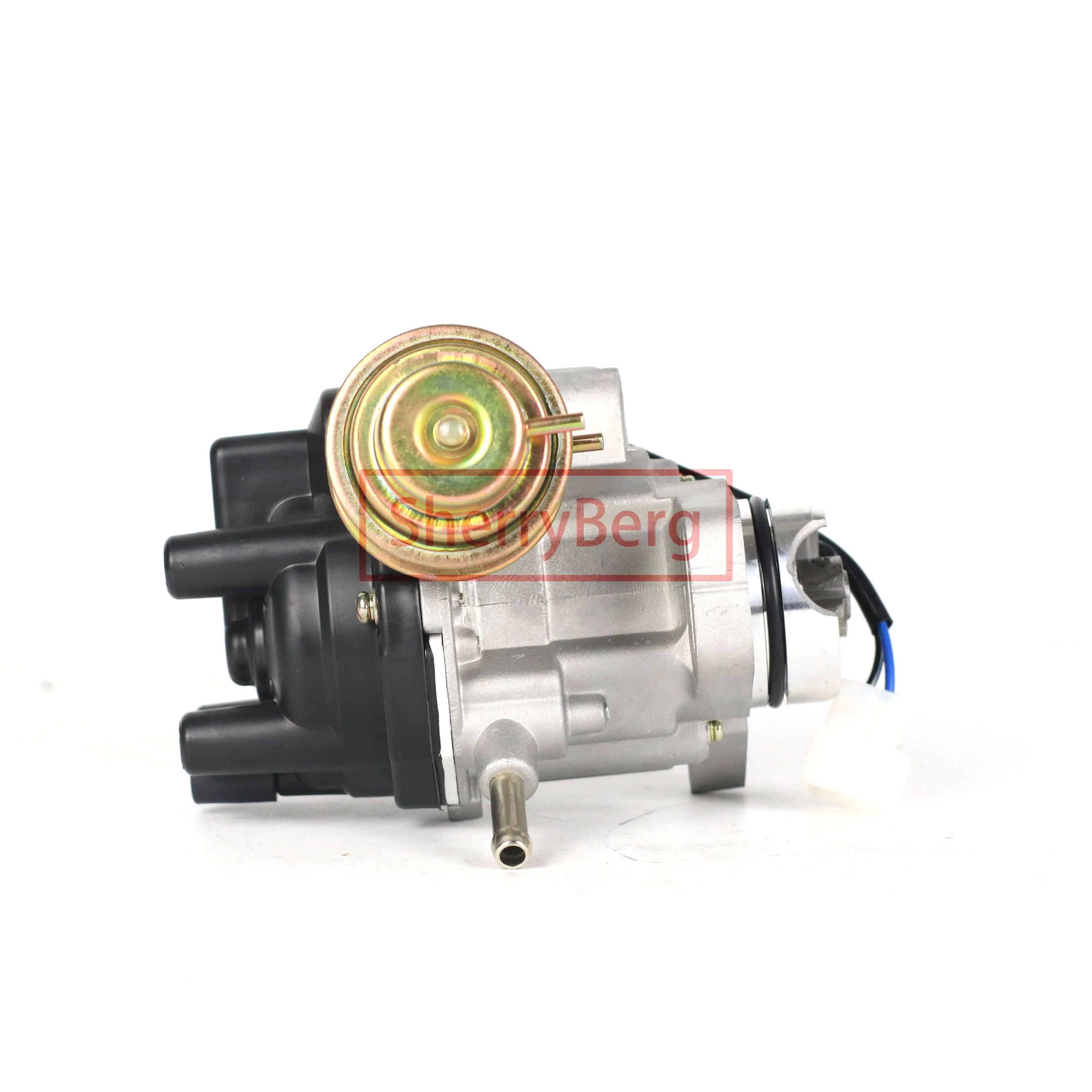 

SherryBerg IGNITION DISTRIBUTOR For Mitsubishi Dist. Assy T7T98582 T6T87076 MD16445 T120SS 2 Vacuum Pump TOP Quliaty M/T120SS