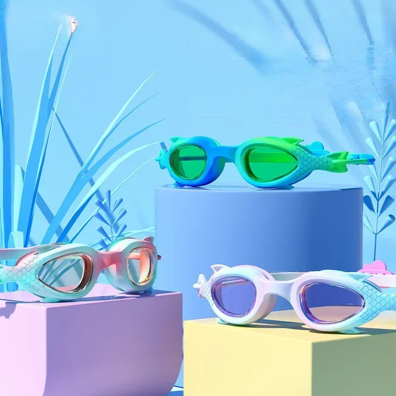 Occhialini da nuoto per bambini occhialini impermeabili e antiappannamento formazione professionale per attrezzature per occhialini da nuoto per ragazzi e ragazze