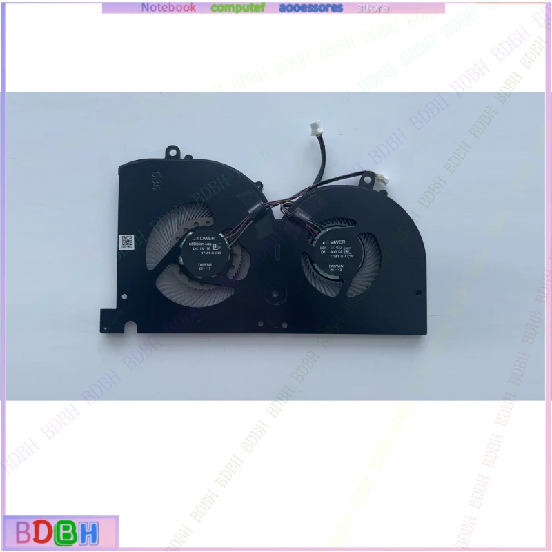 New Laptop CPU + GPU Cooling Fan FOR  MSI GS76 Stealth GS76 11UE GS76 11U