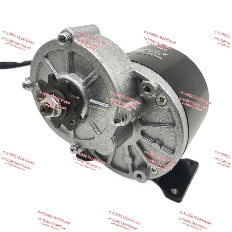 Permanent magnet DC reducer brushed motor MY1016Z2250W24V gear pulley model