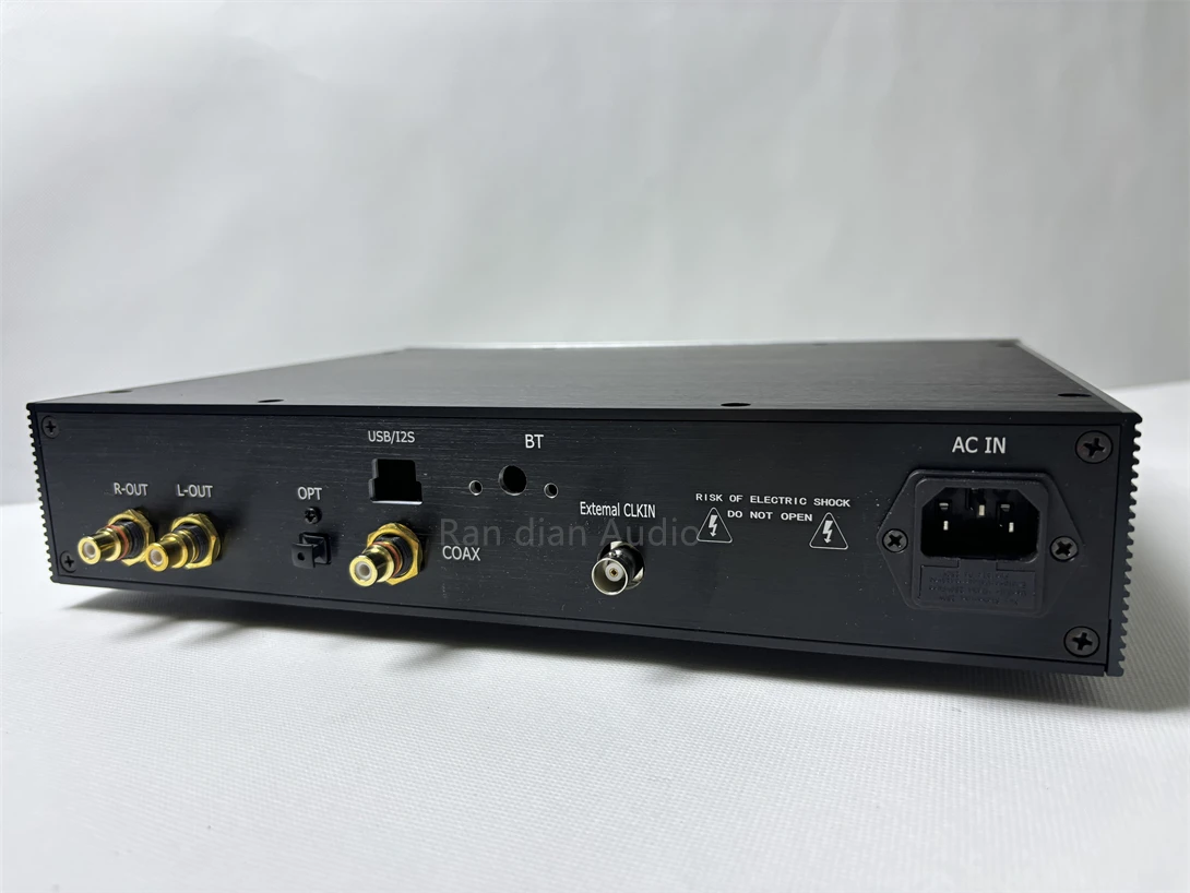 High-end AD1862 DAC Decoder AD1862N Coaxial+Fiber Input+USB+Bluetooth,Supports External Clock Input 11.2896MHz