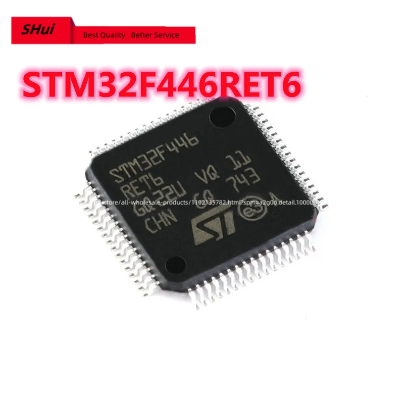 5pcs Single Chip Microcomputer Chip STM32F413VGT6 STM32F446RCT6 STM32F446RET6 STM32F722RET6