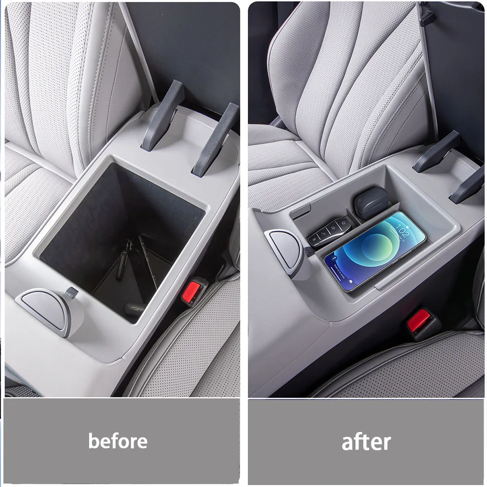 For BYD Sea Lion 06 DMI/EV Central Control Storage Box Armrest Box Storage Box Interior Accessory image 4