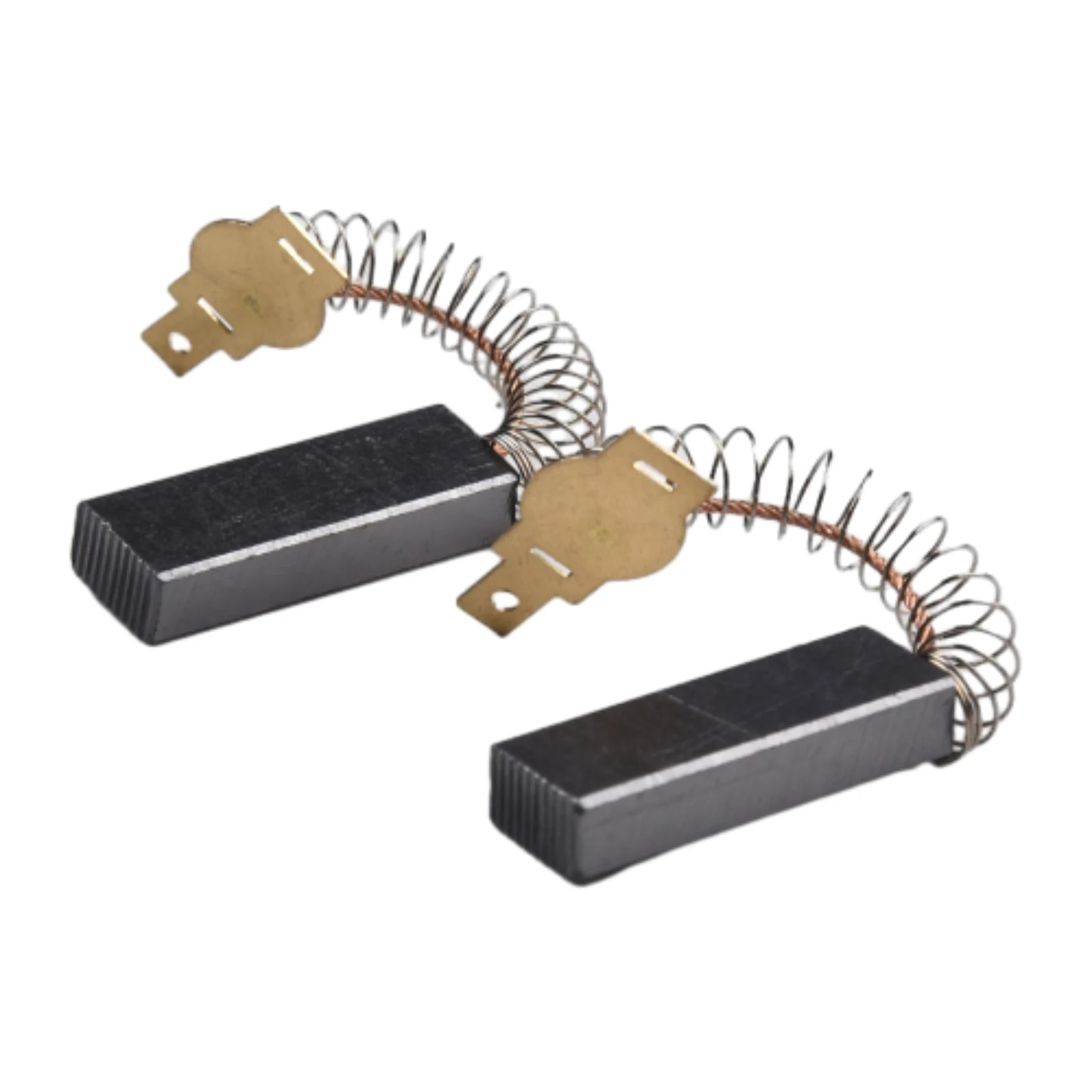 2/10 Pcs Motor Carbon Brushes 32x11x6mm For Electric Motors Rotary Tools Vacuum Cleaner Parts With Holder Spring Black Gray