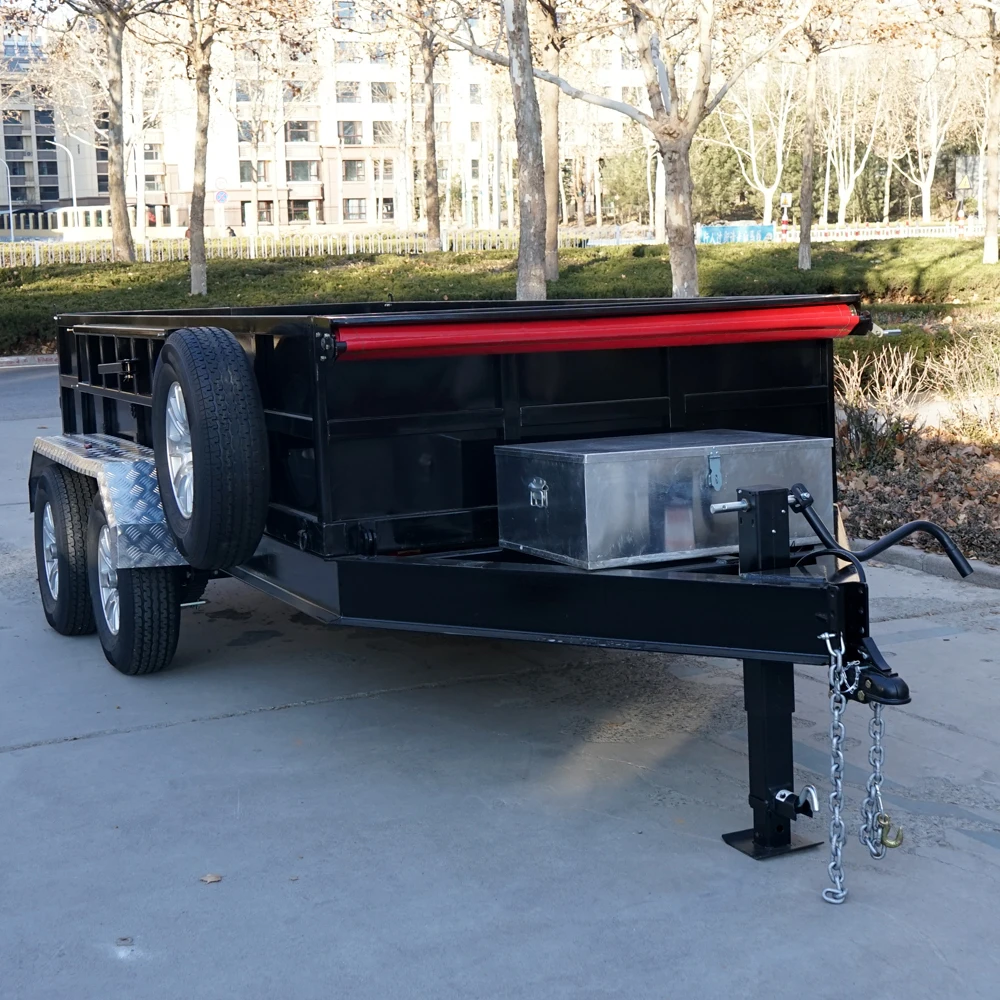 2025 مزرعة مقطورة جرار مقطورة زراعية مركبات مقطورة المعدات