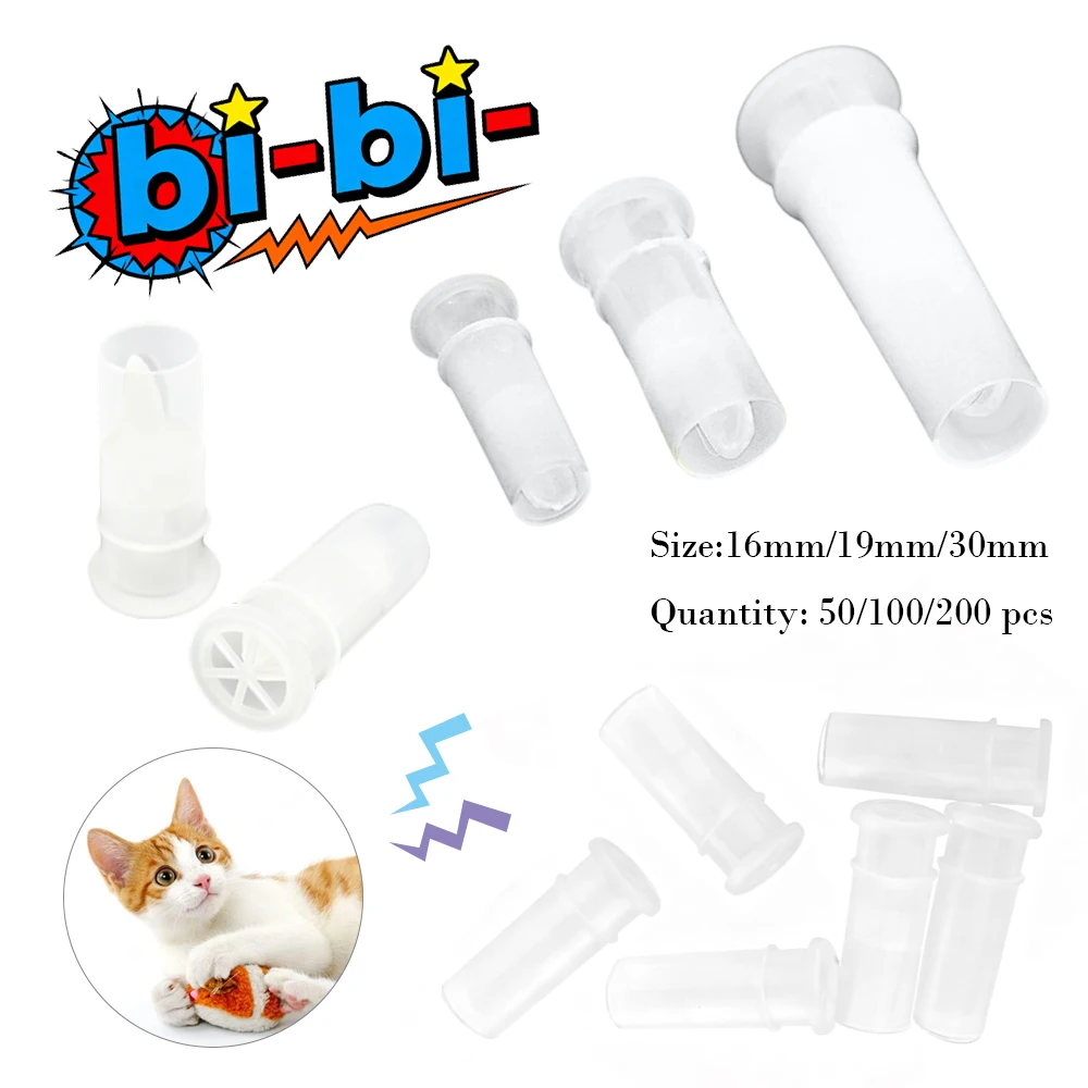 50/100/200Pcs Hund Katze Quietschen Spielzeug Pfeife Reparatur Fix Haustier Spielzeug Noise Maker Einsatz Ersatz Stofftiere zubehör – Detail 1