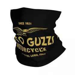 Moto Guzzi Motorcycle Racing Bandana Neck Cover Printed Motorcross Wrap Scarf Warm Headband Riding Unisex Adult All Season