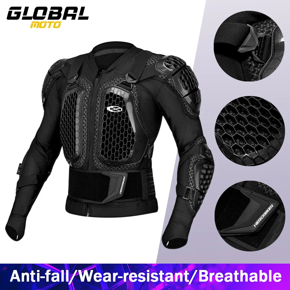

Мужские мотоциклетные защитные куртки, устойчивые к падениям и износу, мотоциклетная защита тела, одежда для мотокросса, защитные брюки M-3XL