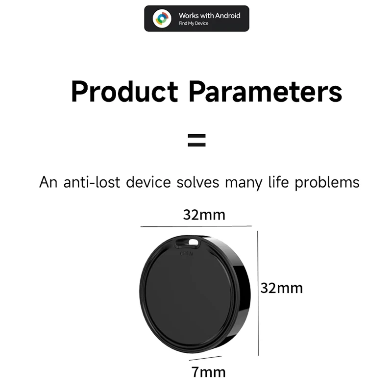 OPPO Smart Airtag Bluetooth 5.3 GPS Tracker Work with Android Find My Device Air Tag Tracker Mini Key Finder Locator for xiaomi