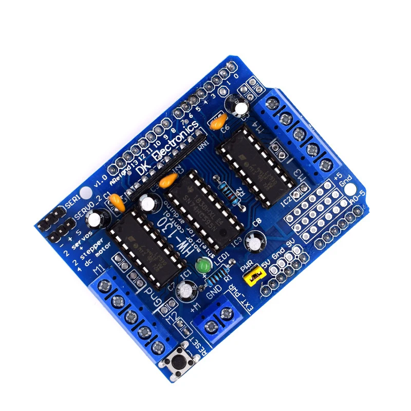 Motor Drive Expansion Board L293D Motor Board Motor Control Shield Compatible For Arduino