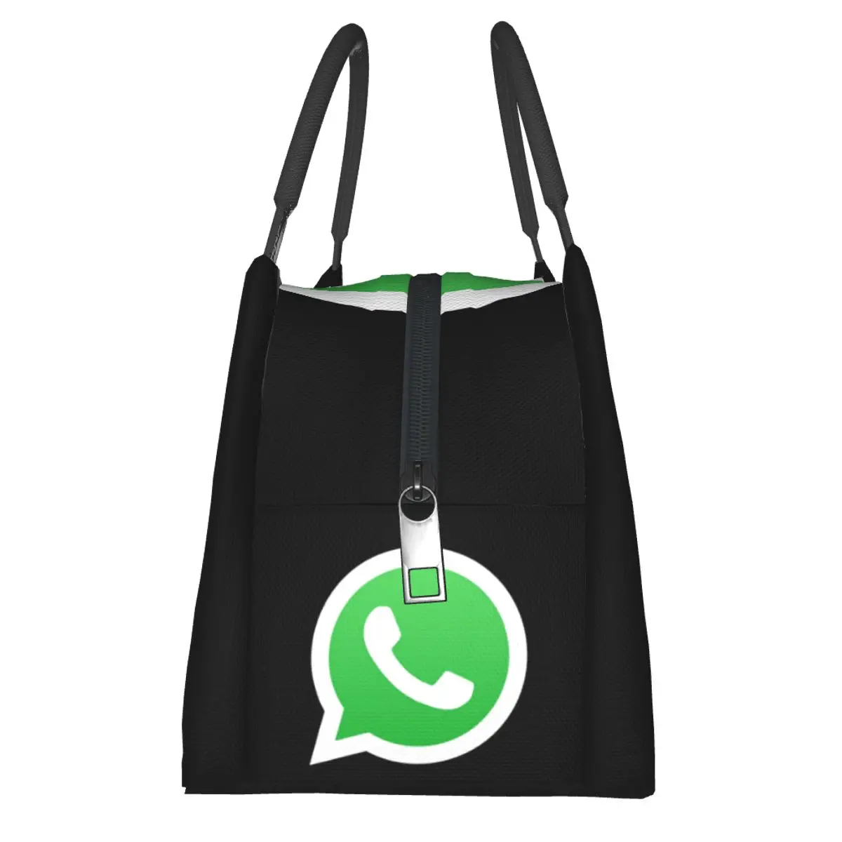 WhatsApp Logo Portable insulation bag for Cooler Food Office Pinic Container