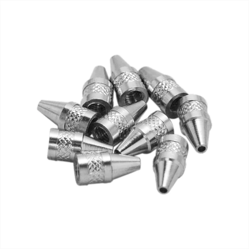 10Pcs/set Of 1MM 2MM Nozzle Iron Head Electric Vacuum Welding Machine/Metal Welding Head Desoldering Pump Welding Tool