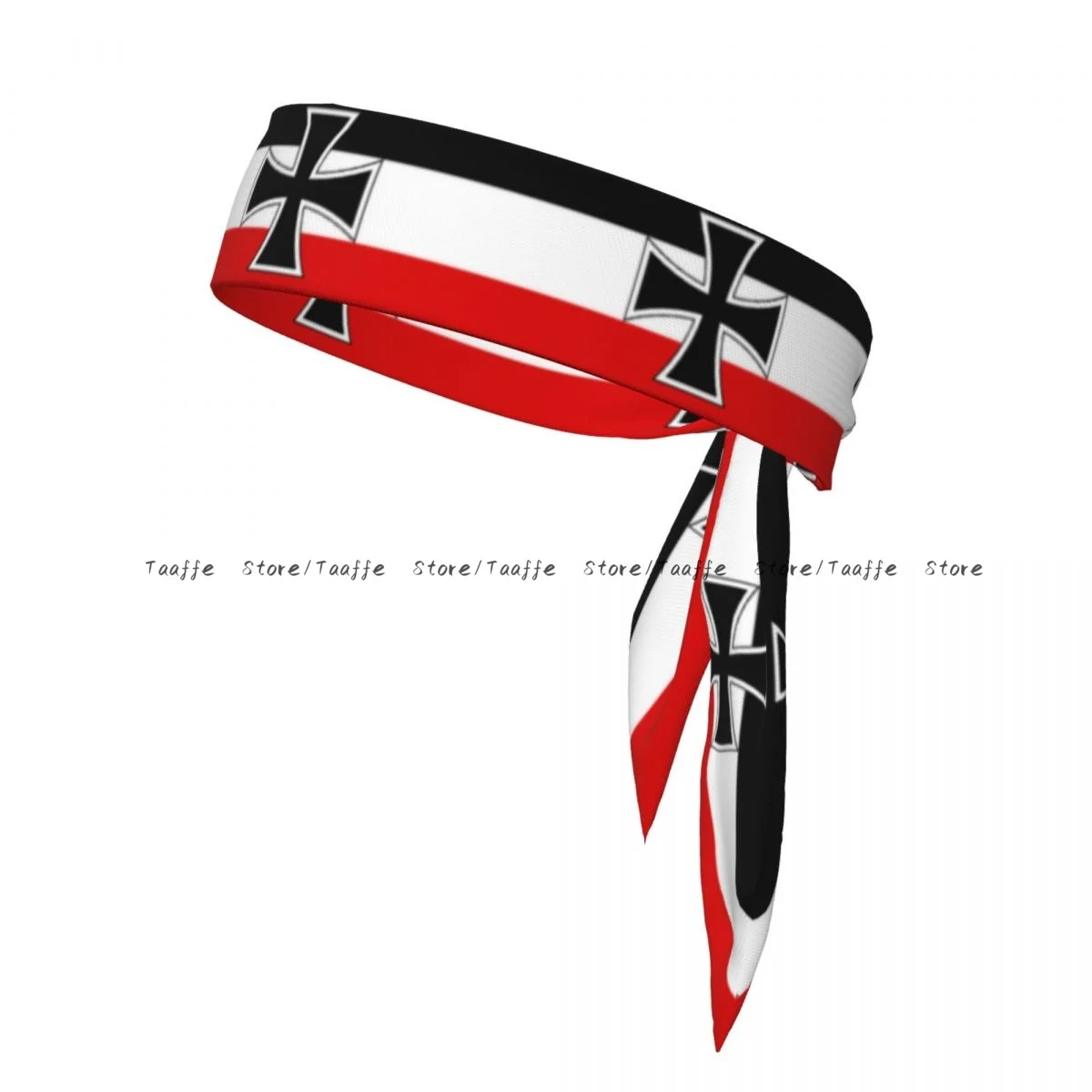 Sweatband Bandanas Flag Of German Empire Hairband Head Tie Sports Headband Hair Accessories