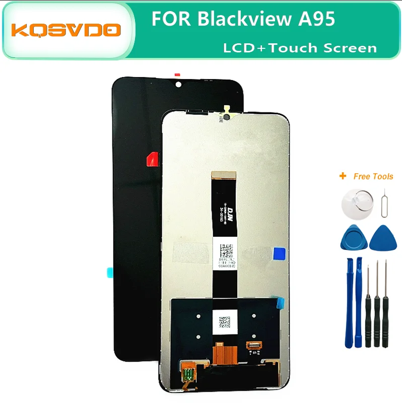 Oryginał dla wyświetlacza LCD Blackview A95 z ekranem dotykowym Digitizer zgromadzenie części zamiennych czujnik Blackview A95 części wyświetlacza LCD