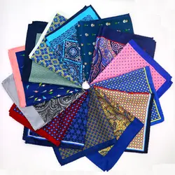 30 Color Luxury Men's Pocket Squares 12In Large Soft  Hanky For Men Women Handkerchiefs Chest Towel For Wedding Party Assorted