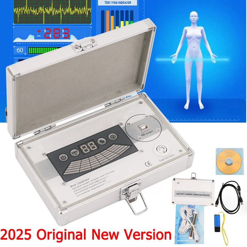 2025 NEW Original Version Body Quantum Analyzer Magnetic Resonance Healthy Body 54 Checking Reports Set Testing Health Analyzer